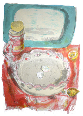 Alone (in the kitchen) - Chloe Cheese - St. Jude's Prints