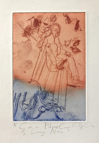 Cats and Pigeons, Campo S. Lorenzo, Venice - Chloe Cheese - St. Jude's Prints