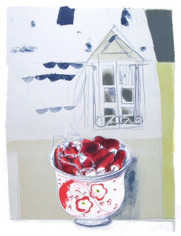 Radishes & The Window Opposite Dieppe - Chloe Cheese - St. Jude's Prints
