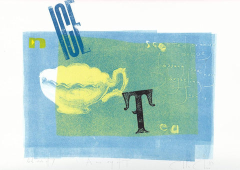 T is for Tea - no.6 - Chloe Cheese - St. Jude's Prints