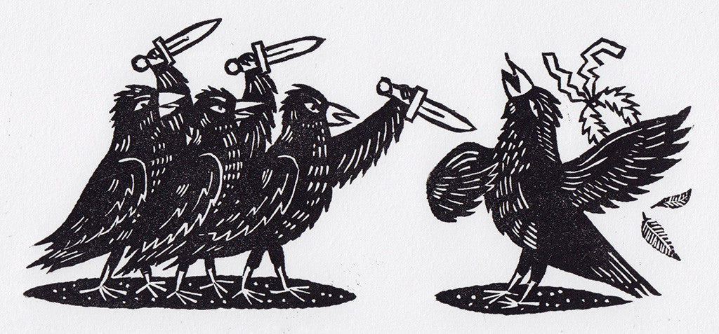 A Murder of Crows - Christopher Brown - St. Jude's Prints