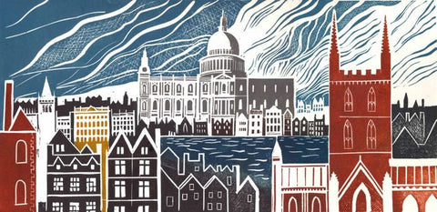 Restoration London (single layer print) - Ed Kluz - St. Jude's Prints
