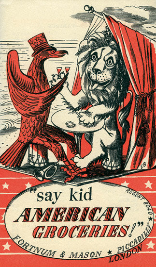 Entertaining À La Carte - Edward Bawden - St. Jude's Prints