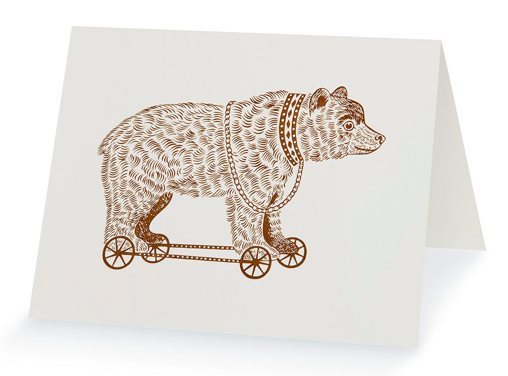 Bear on Wheels - Emily Sutton - St. Jude's Prints