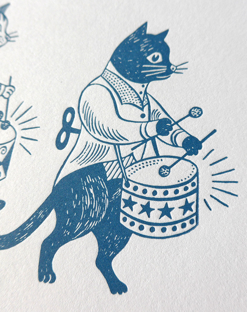 Clockwork Cats - Emily Sutton - St. Jude's Prints