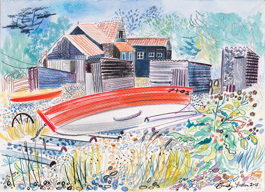 Dunwich Beach - Emily Sutton - St. Jude's Prints
