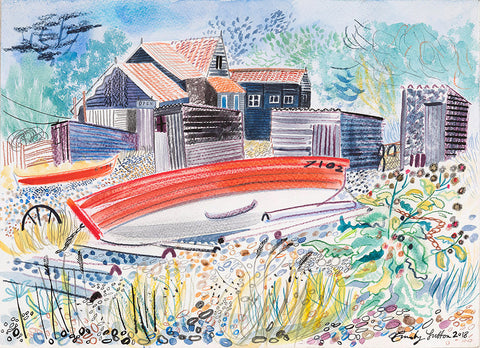 Dunwich Beach - Emily Sutton - St. Jude's Prints