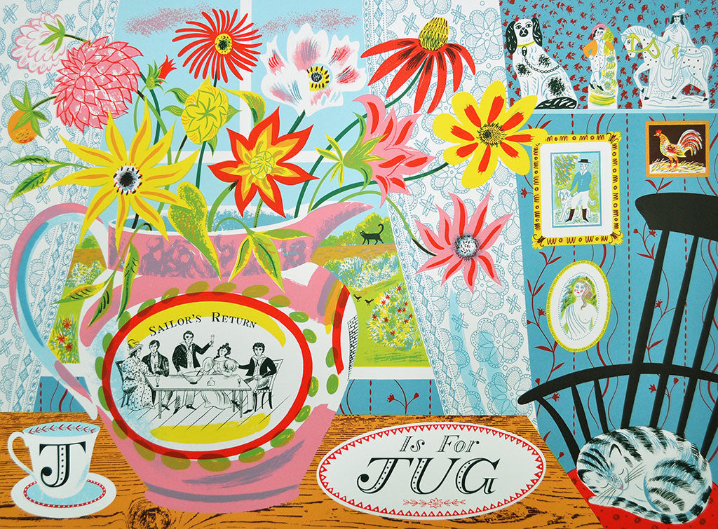 J is for Jug - Emily Sutton - St. Jude's Prints