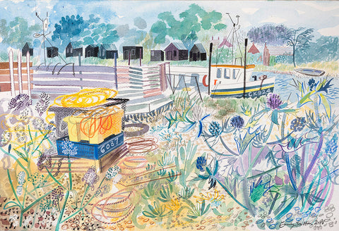 Sea Holly, Walberswick - Emily Sutton - St. Jude's Prints