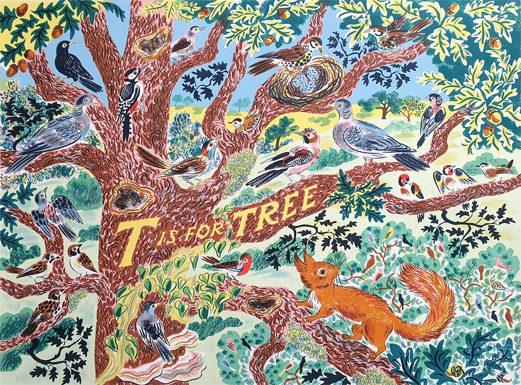 T is for Tree - Emily Sutton - St. Jude's Prints