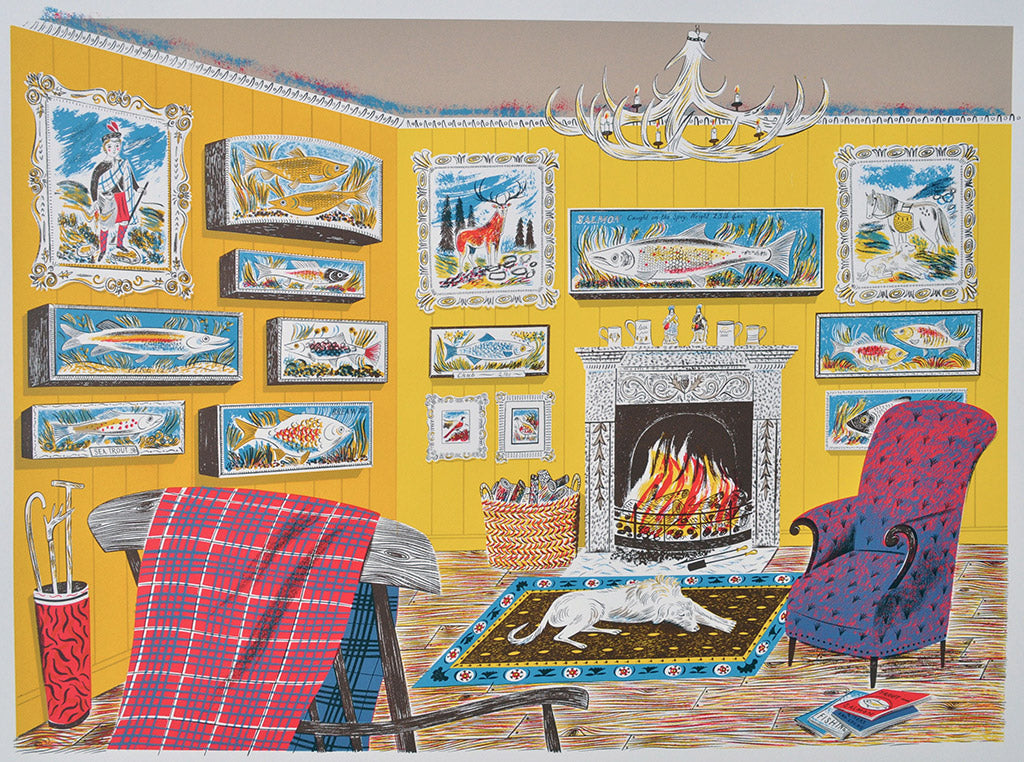 The Fishing Lodge - Emily Sutton - St. Jude's Prints