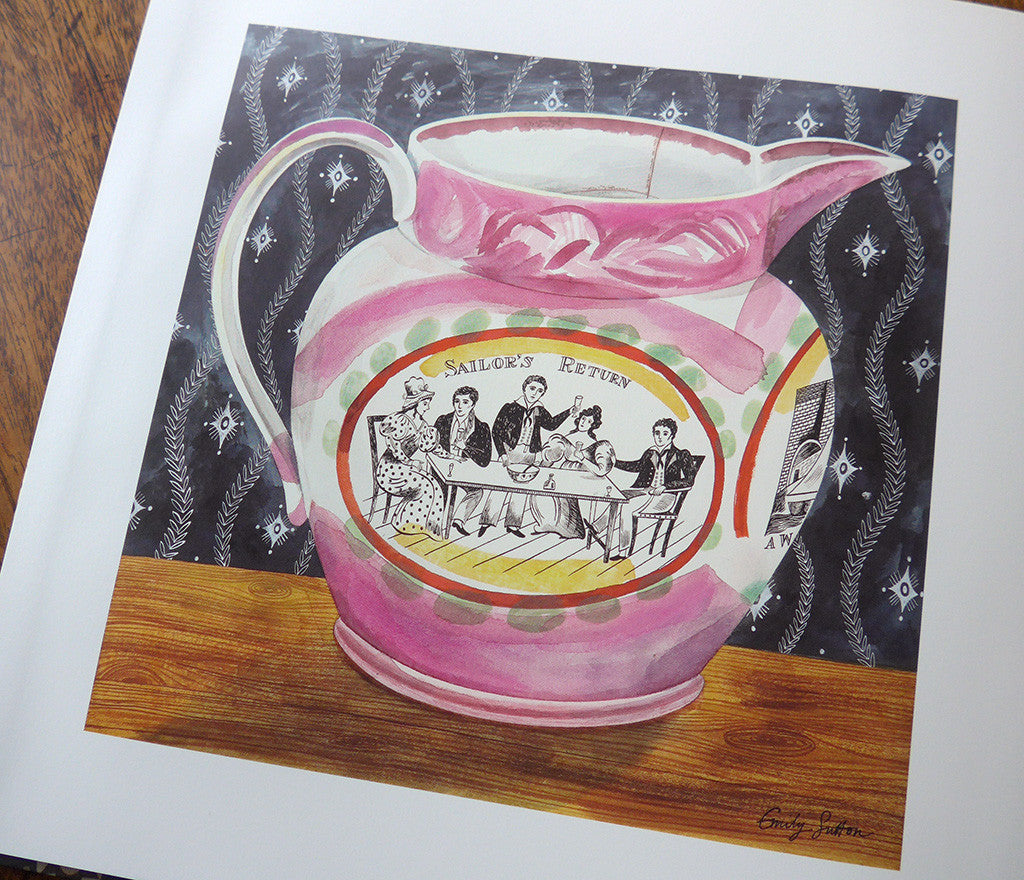 Transferware Treasures - Emily Sutton - St. Jude's Prints