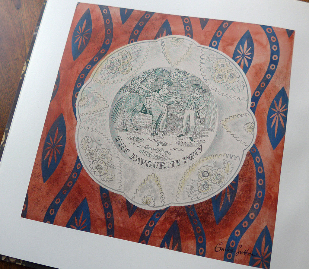 Transferware Treasures - Emily Sutton - St. Jude's Prints