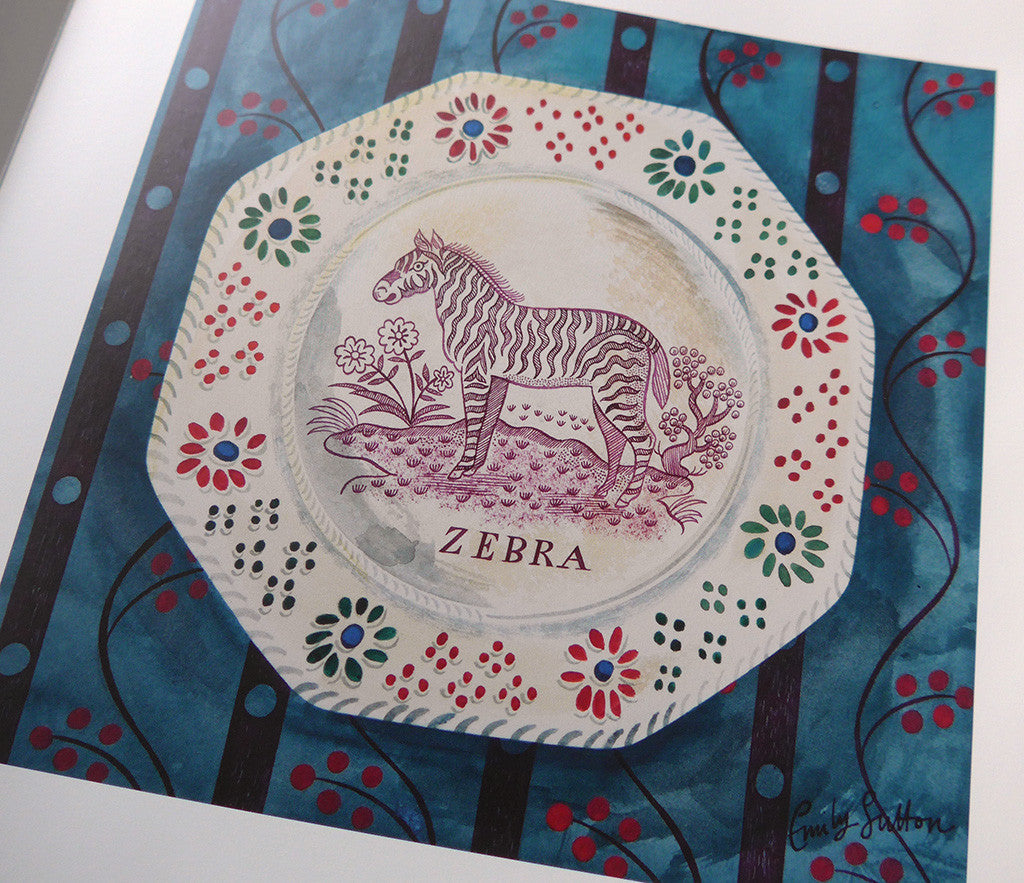 Transferware Treasures - Emily Sutton - St. Jude's Prints