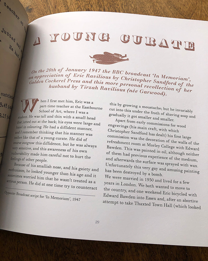 Eric Ravilious At The Fry Gallery | Eric Ravilious | St. Jude's Prints