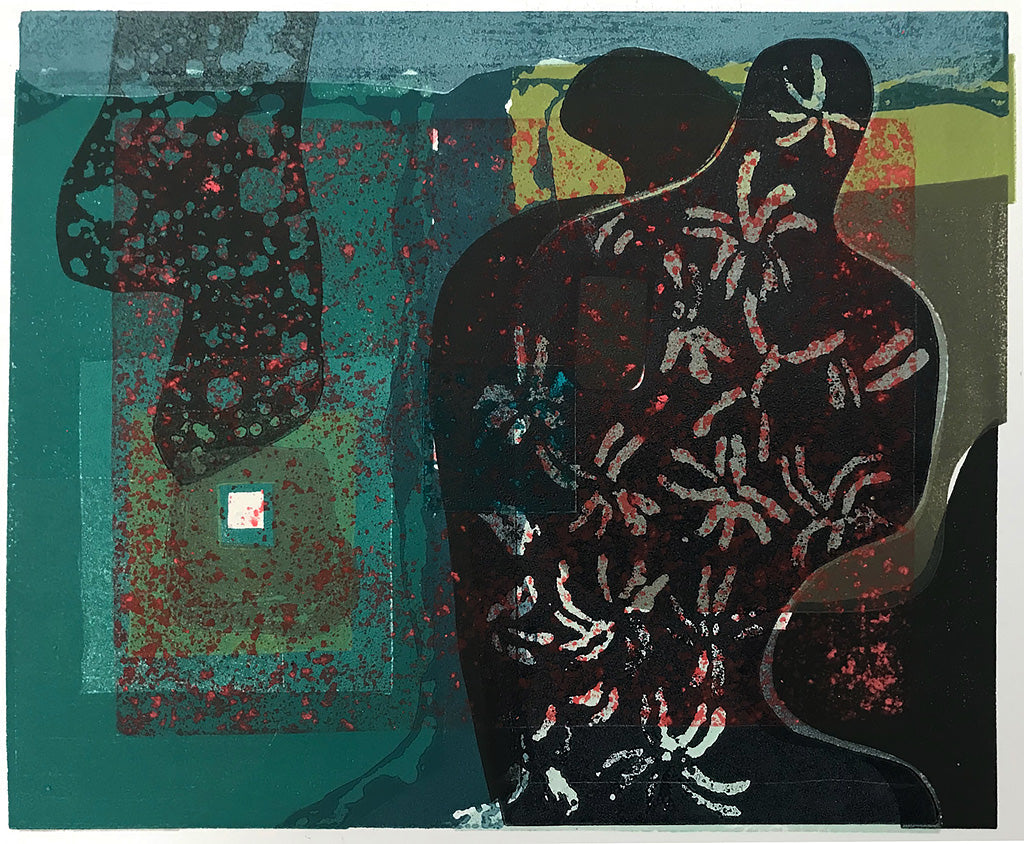 Green Interior - Euan Evans and Melvyn Evans - St. Jude's Prints