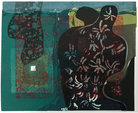 Green Interior - Euan Evans and Melvyn Evans - St. Jude's Prints