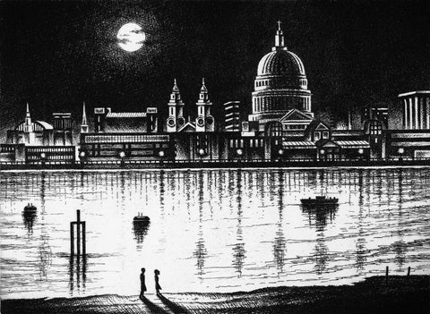 River Thames - St Paul's - John Duffin - St. Jude's Prints