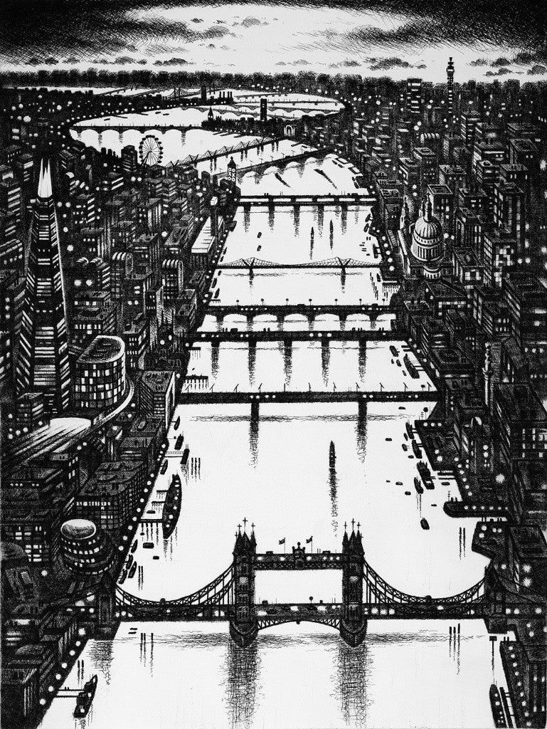 Thames Bridges - John Duffin - St. Jude's Prints