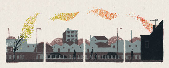 Autumn Leaves - Jon McNaught - St. Jude's Prints