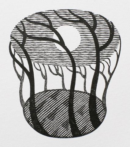 Wavy Trees Two - Jonathan Ashworth - St. Jude's Prints