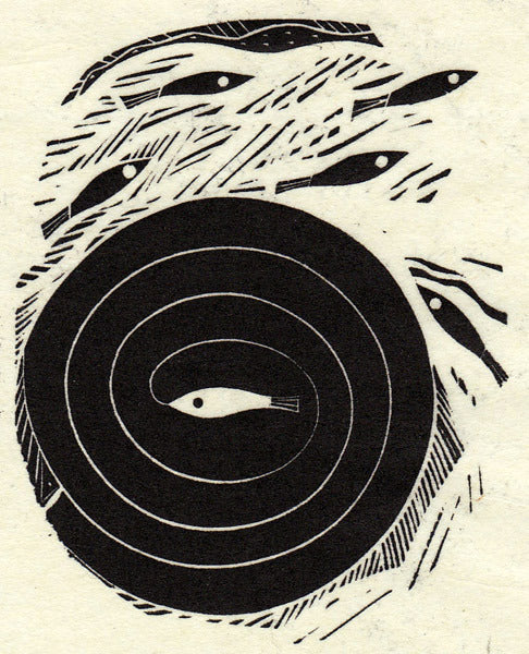 Six Fish Spiral - Jonathan Gibbs - St. Jude's Prints