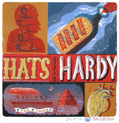 Hats Off To Hardy - Jonny Hannah - St. Jude's Prints