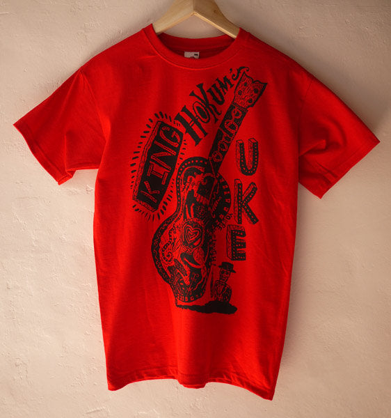 King Hokum's Uke T-shirt - Jonny Hannah - St. Jude's Prints