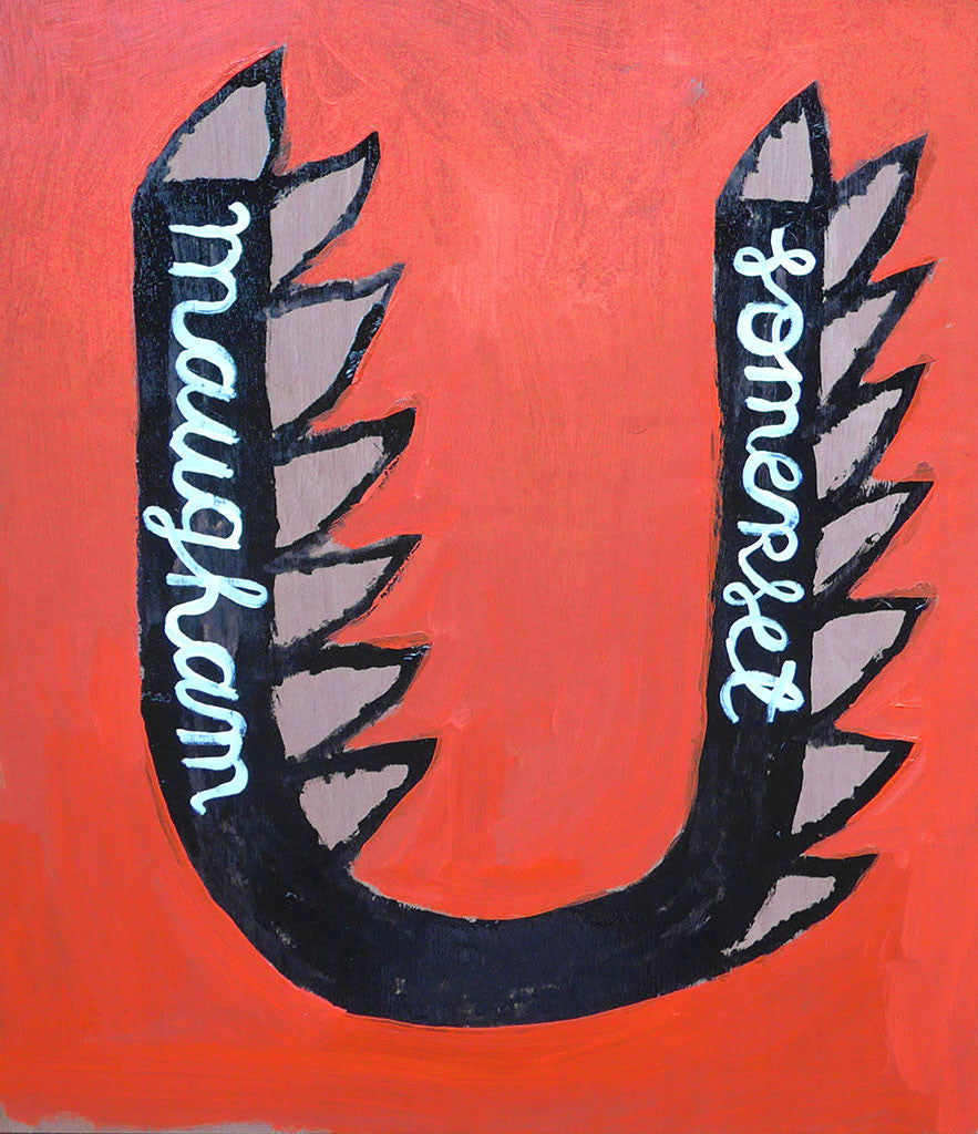 Letters - Coeur - U - Jonny Hannah - St. Jude's Prints