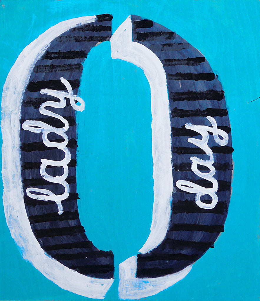Letters - Votre - O - Jonny Hannah - St. Jude's Prints