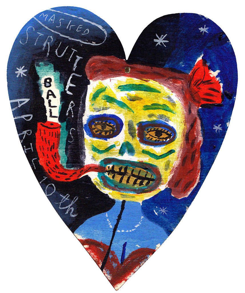 Masked Strutters Ball - Jonny Hannah - St. Jude's Prints