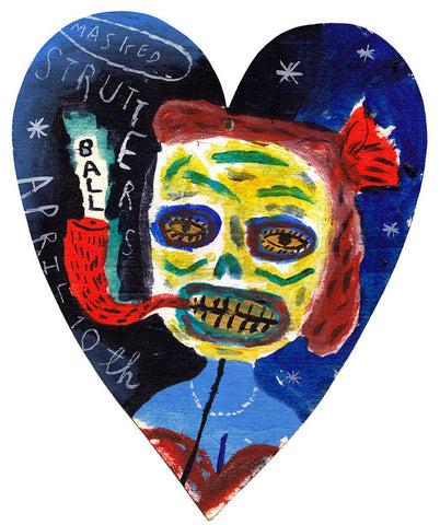 Masked Strutters Ball - Jonny Hannah - St. Jude's Prints