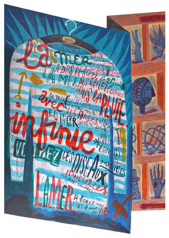 Mural panel - La Mer - Jonny Hannah - St. Jude's Prints