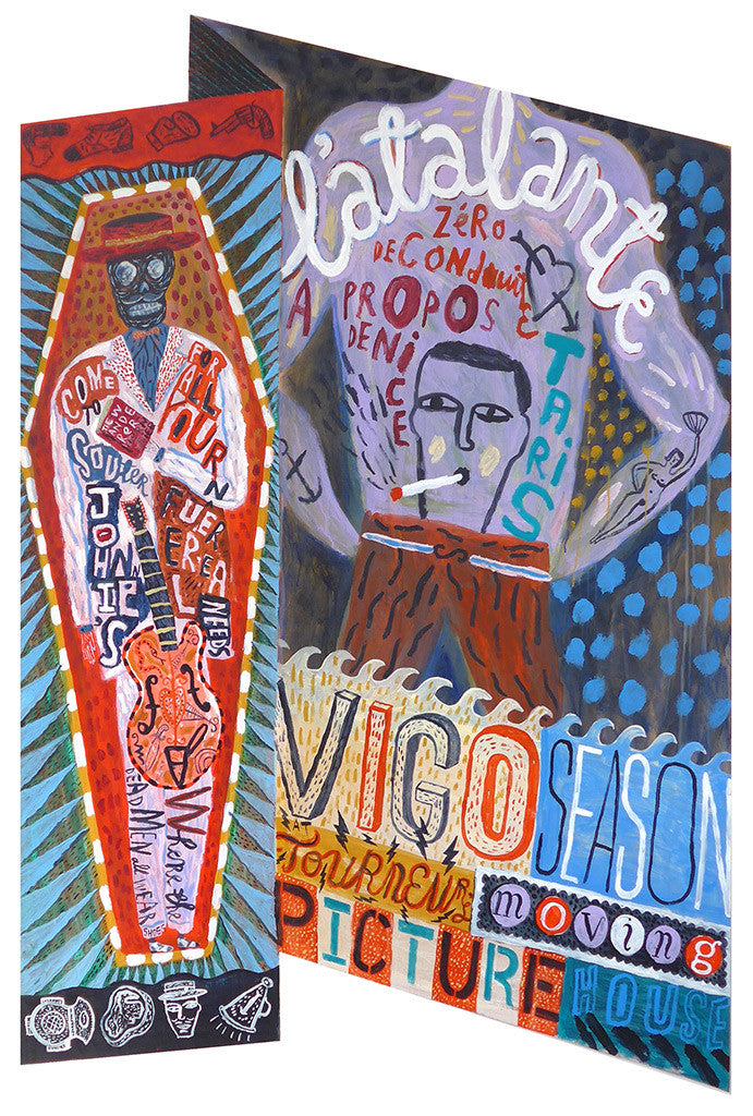 Mural panel - Vigo Season - Jonny Hannah - St. Jude's Prints