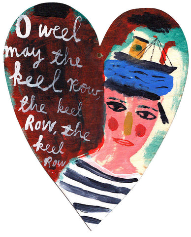 O Weel May The Keel Row - Jonny Hannah - St. Jude's Prints
