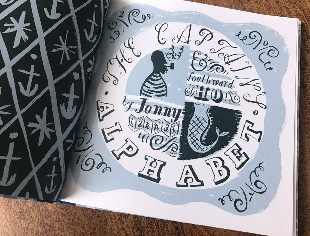The Captain's Alphabet - Jonny Hannah - St. Jude's Prints