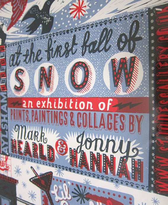 At The First Fall of Snow - Mark Hearld - St. Jude's Prints