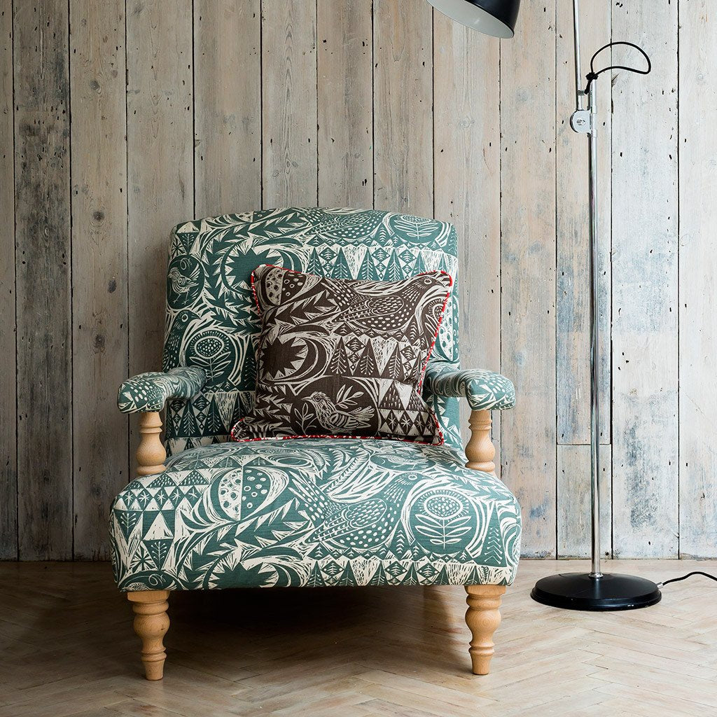 Bird Garden fabric - Mark Hearld - St. Jude's Prints