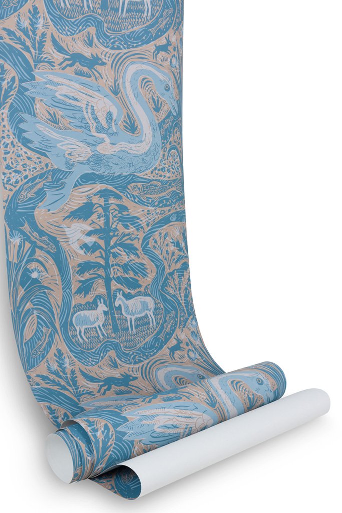 Compton Verney wallpaper - Mark Hearld - St. Jude's Prints