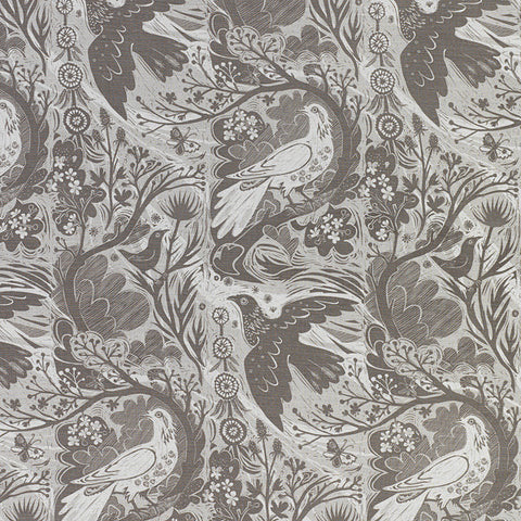 Doveflight fabric - Mark Hearld - St. Jude's Prints