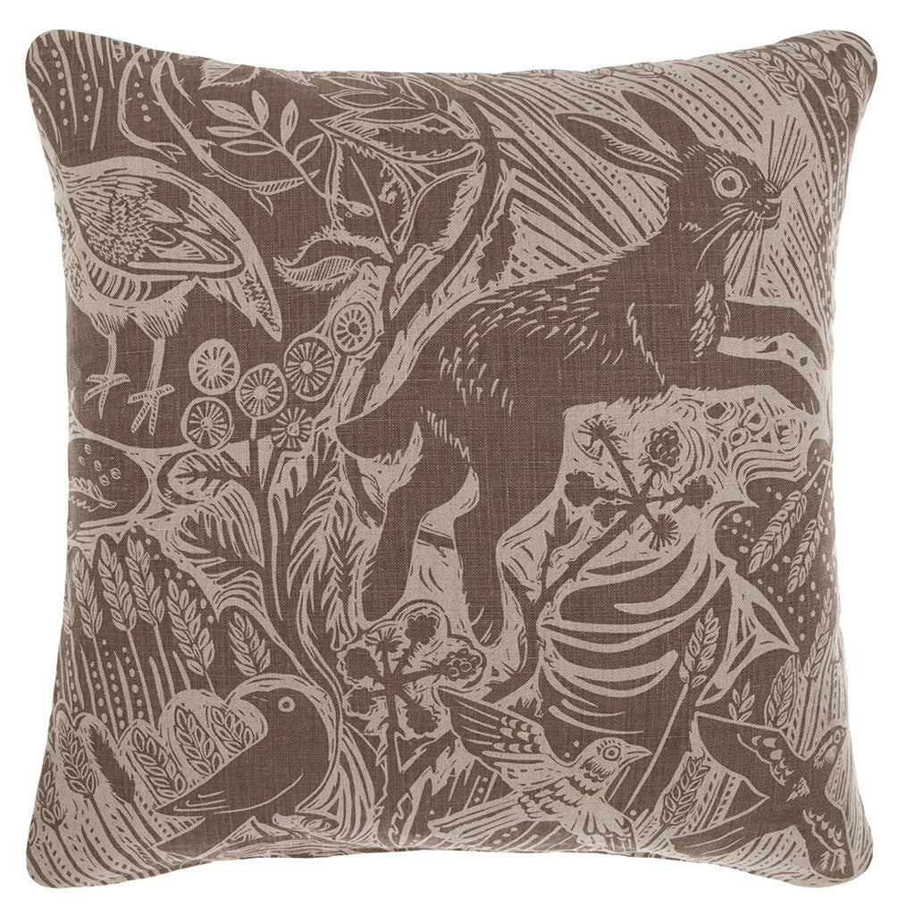 Harvest Hare fabric - Mark Hearld - St. Jude's Prints