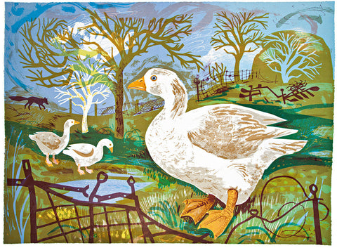 Orchard Goose - Mark Hearld - St. Jude's Prints