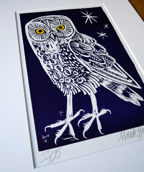 Owl - Mark Hearld - St. Jude's Prints