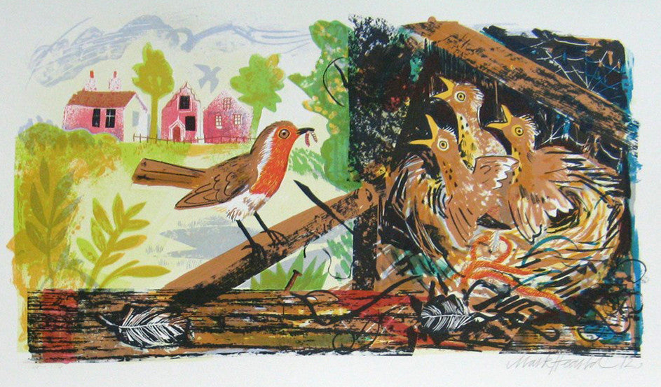 Robin's Nest - Mark Hearld - St. Jude's Prints