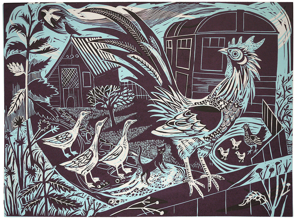 Rooster - Mark Hearld - St. Jude's Prints