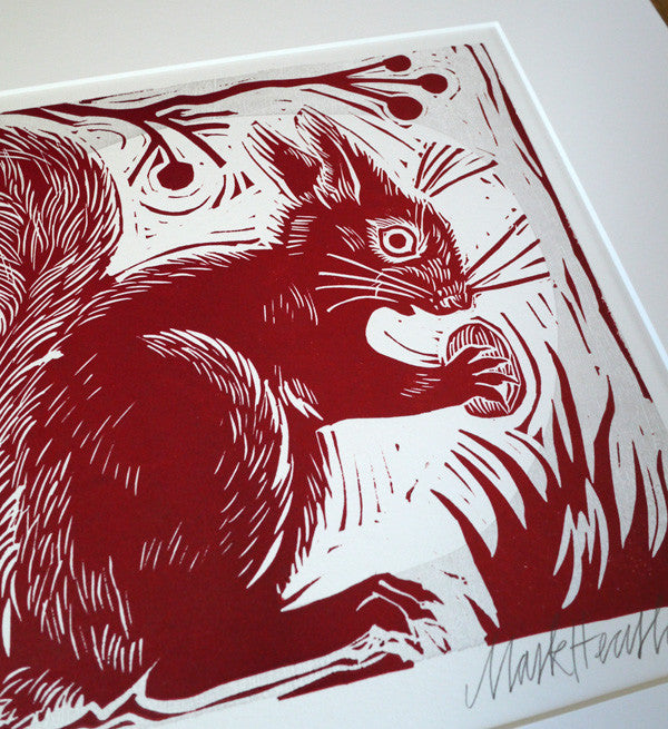 Squirrel - Mark Hearld - St. Jude's Prints