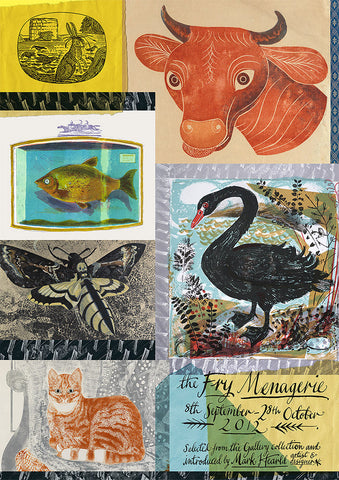 The Fry Menagerie Poster - Mark Hearld - St. Jude's Prints