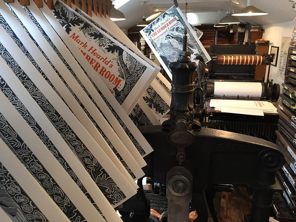The Lumber Room: Unimagined Treasures Letterpress Poster - Mark Hearld - St. Jude's Prints