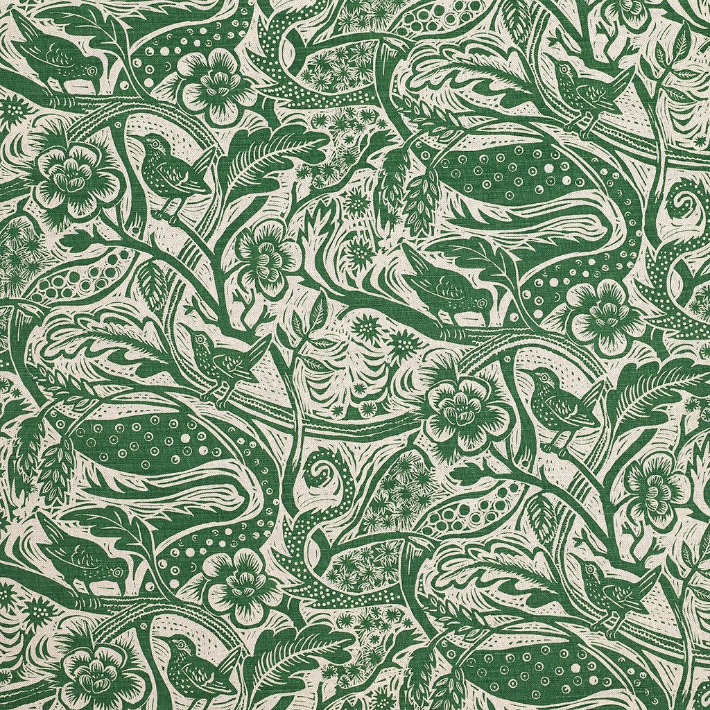 Wren fabric - Mark Hearld - St. Jude's Prints