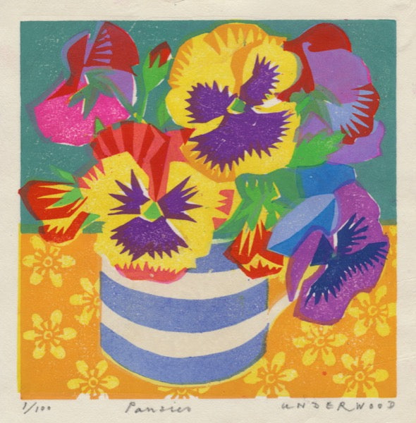 Pansies - Matt Underwood - St. Jude's Prints